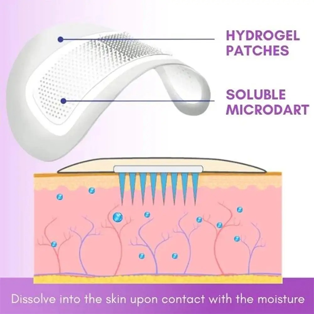 1 Pair Micro-needle Eye Patch  – Eye Pad Collagen Bewertung und Preis