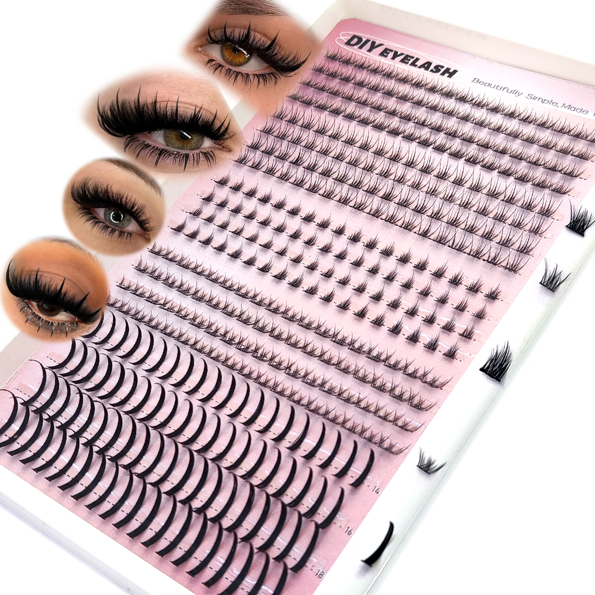 20 rows of lower eyelashes and – Eyelash Extension Single Lash Bewertung und Preis