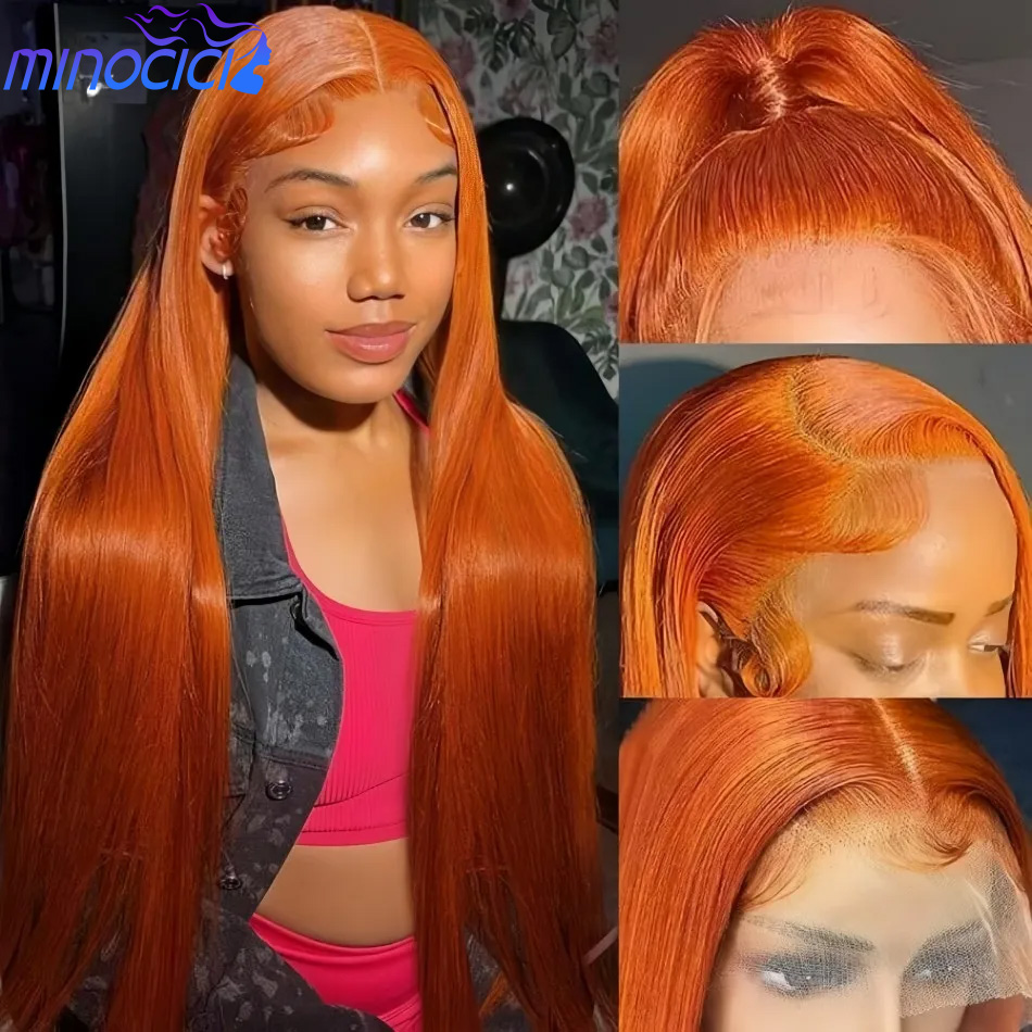 Ginger Orange Straight 13X6 Hd – Eyelash Extension Natural Look Bewertung und Preis