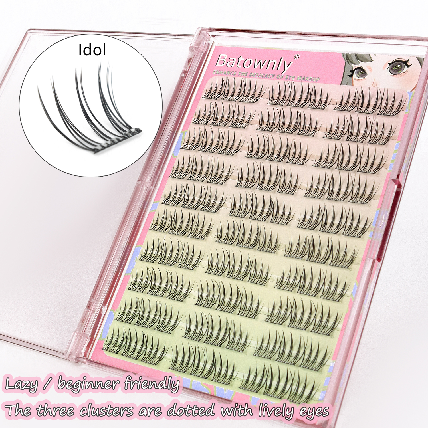 90 Pcs Self-adhesive Eyelash C – Eyelash Extension Single Lash Bewertung und Preis