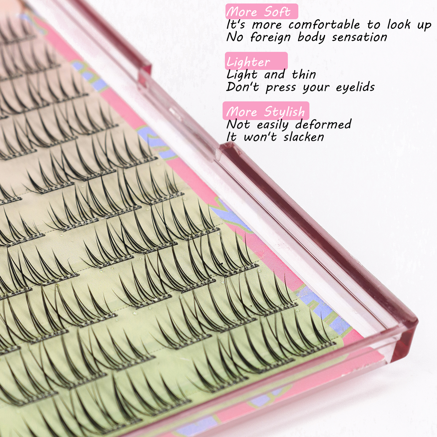 90 Pcs Self-adhesive Eyelash C – Eyelash Extension Single Lash Bewertung und Preis